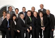 Mechthild Heil und das MYK-Spitzenteam.