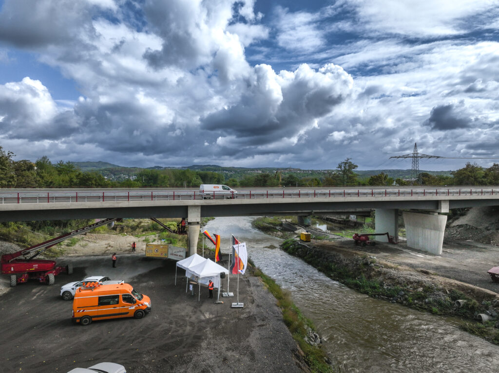 Max Bögl Firmengruppe, Sinzig Ahr B9, Feierliche Eröffnung der neuen Brücke am 16-09-2022